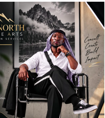 Great North Creative Arts founder portrait